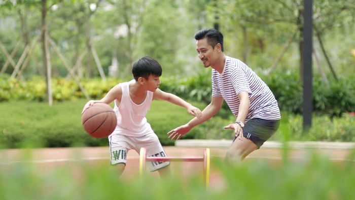 Tập luyện thể thao giúp chiều cao của trẻ phát triển